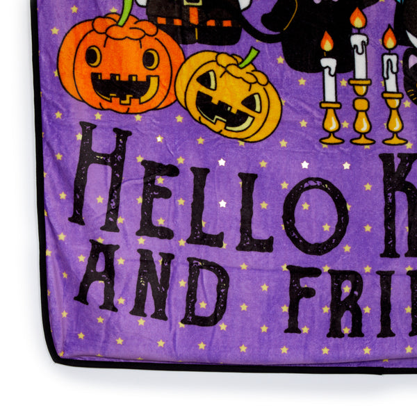 Hello Kitty Halloween Throw Blanket deals IN HAND