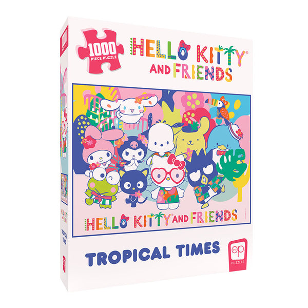 Hello Kitty and Friends Welcome to Sanrio Town 1000-Piece Puzzle