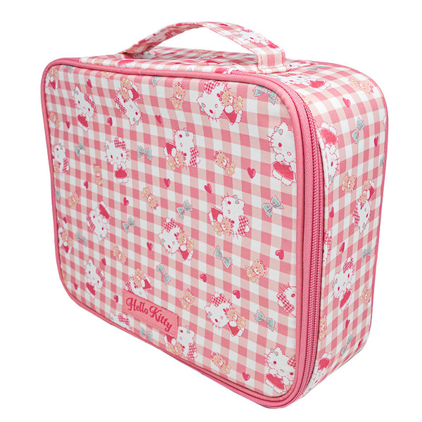 Hello Kitty Cosmetic Case Box Beauty Makeup Case Bag Organizer Travel  Makeup Bag