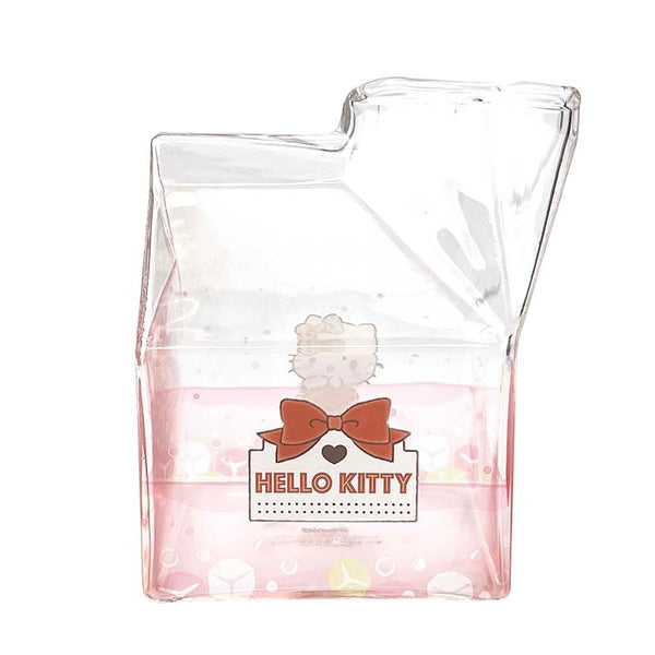 Sanrio Characters Milk Carton Shaped Glass Cinnamoroll