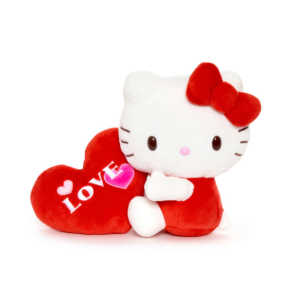 Build a Bear Love Hello Kitty Red with Gingham Valentine Heart Print Large  18 in. Stuffed Plush Sanrio Toy : : Toys & Games