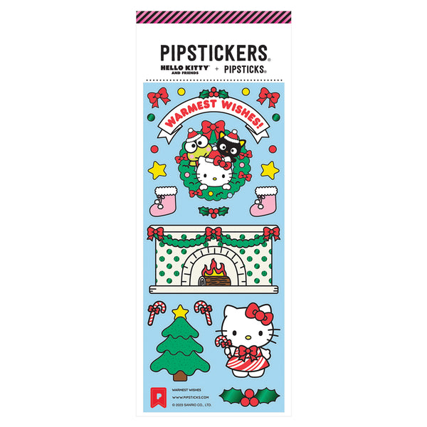 Hello Kitty And Friends x Pipsticks Let It Snow Sticker Sheet