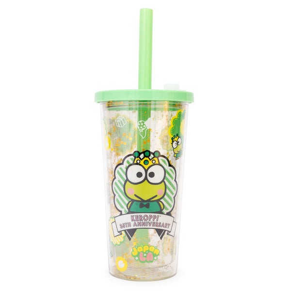 Sanrio Japan: Reusable Silicon Pocket Straw: Keroppi (E1)