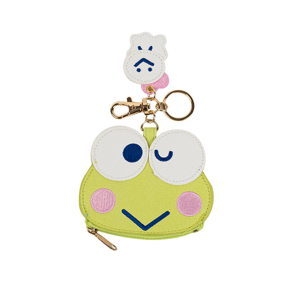 Keroppi crossbody good bag, lip balm, keychain and hand cream set