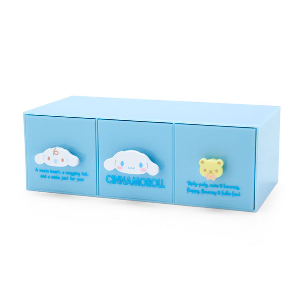 Sanrio offers Cinnamoroll 2 Tier 2 Drawer Storage Set NEW in Box