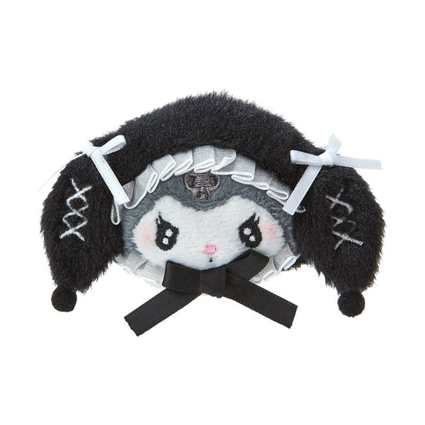 Kuromi Plush Hair Clip (Moonlit Melokuro Series)