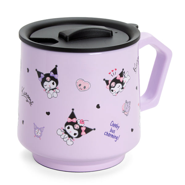 Hello Kitty Cinnamoroll Insulated Coffee Mug With Handle And Lid, Cute  Kuromi Melody Stainless Steel Water Cup, Double Wall Vacuum Travel Mug For  Office, Outdoor Sports - Temu