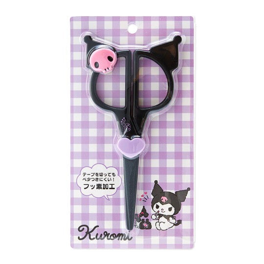 Sanrio Characters Safety Cap Scissors Kuromi