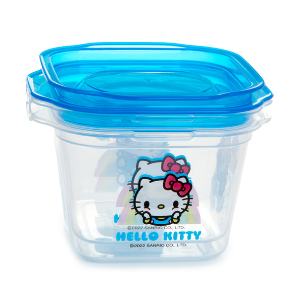 Skater - Hello Kitty Food Storage Container 500ml (2 Pieces Set) (flower  wreath)