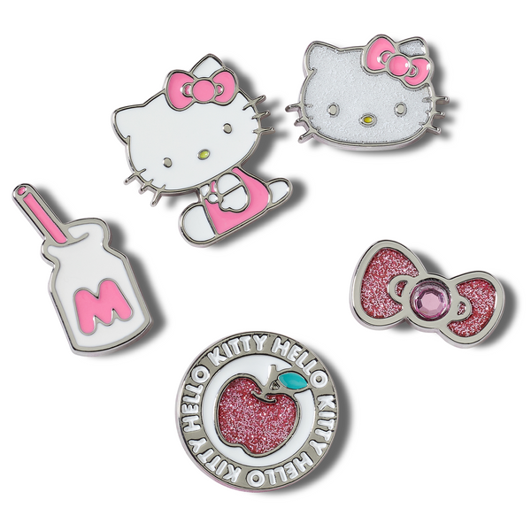 Genuine CROCS Hello Kitty Jibbitz Charms 5pcs Pack #10010556 Authentic  Original