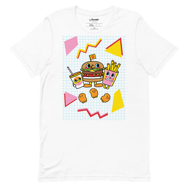 Printful Hello Kitty Cowboy Hat Tee, Heather Dust / L