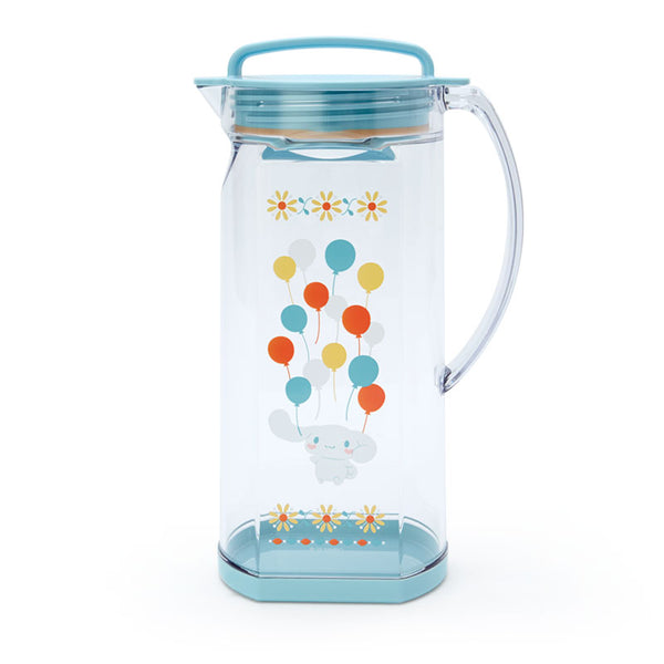 Compact Pitcher with Premium Lid, Plastic Pitcher with