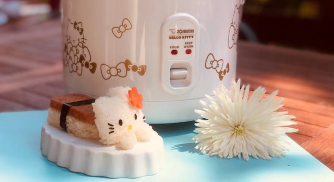 Hello Kitty Gold rice cooker!