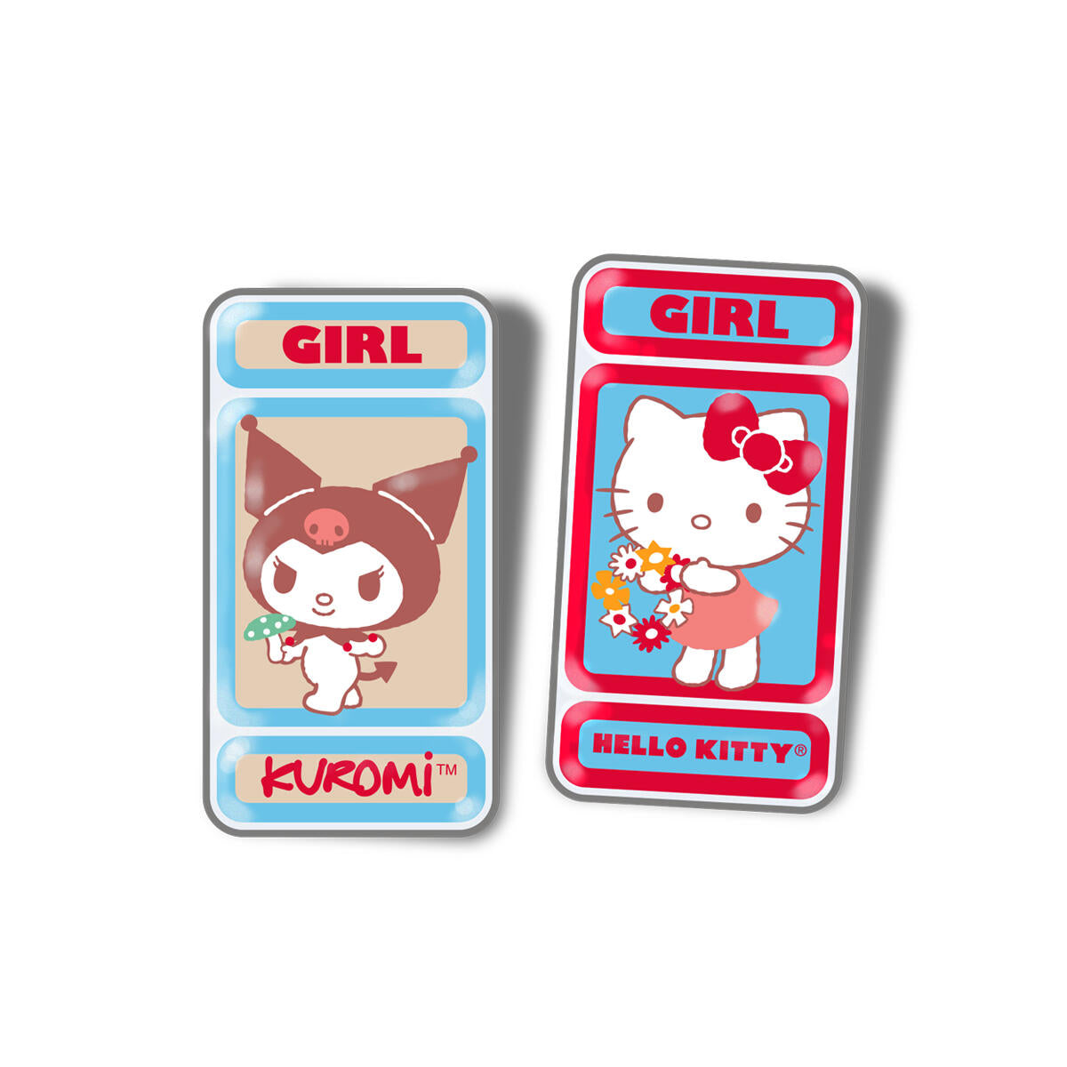 Kuromi Mischievous Enamel Pin NEW Hello Kitty Friends Loungefly Sanrio  kawaii