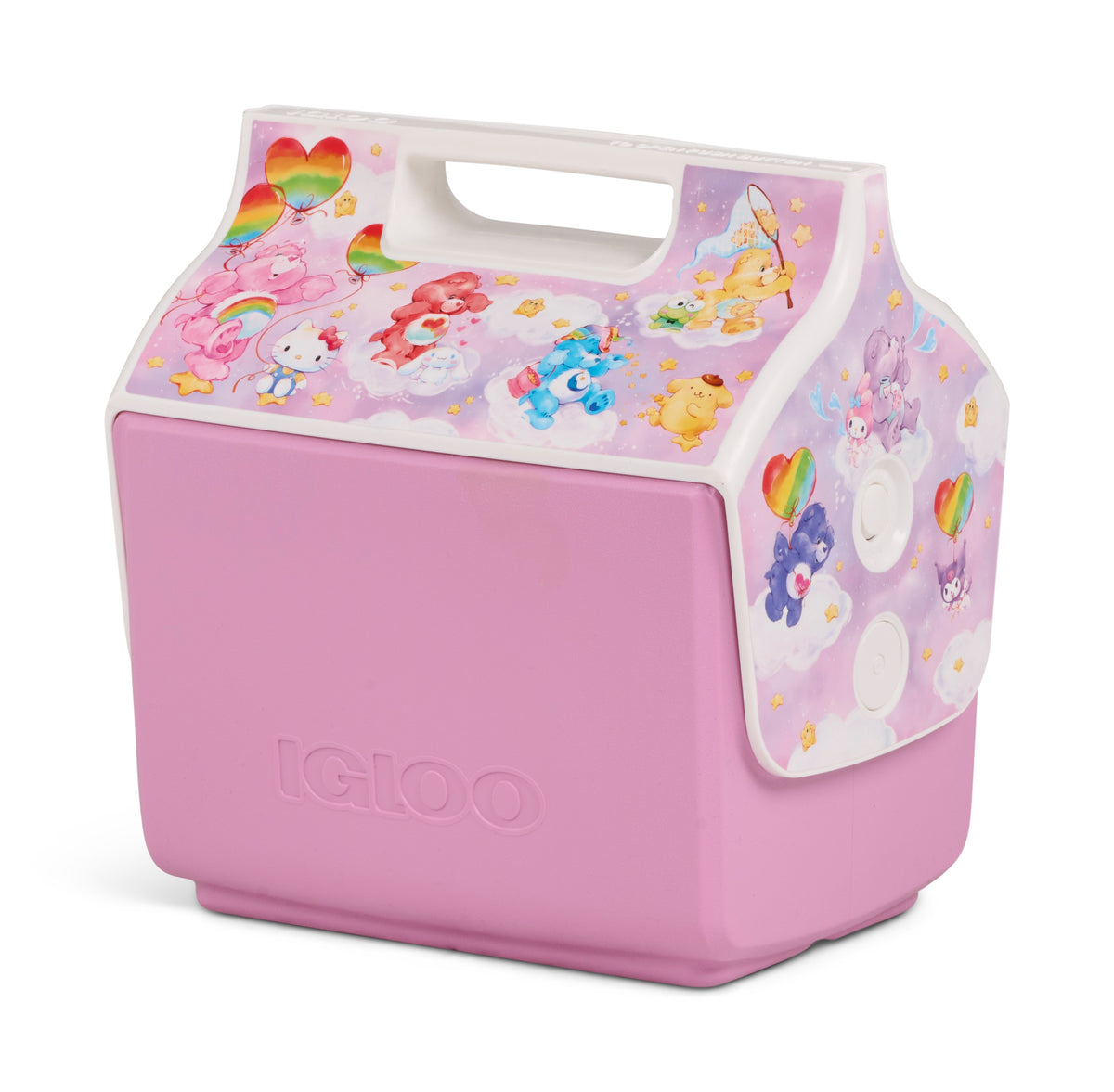 Hello Kitty and Friends x Care Bears Igloo Little Playmate 7 Qt Cooler Travel Igloo Products Corp   