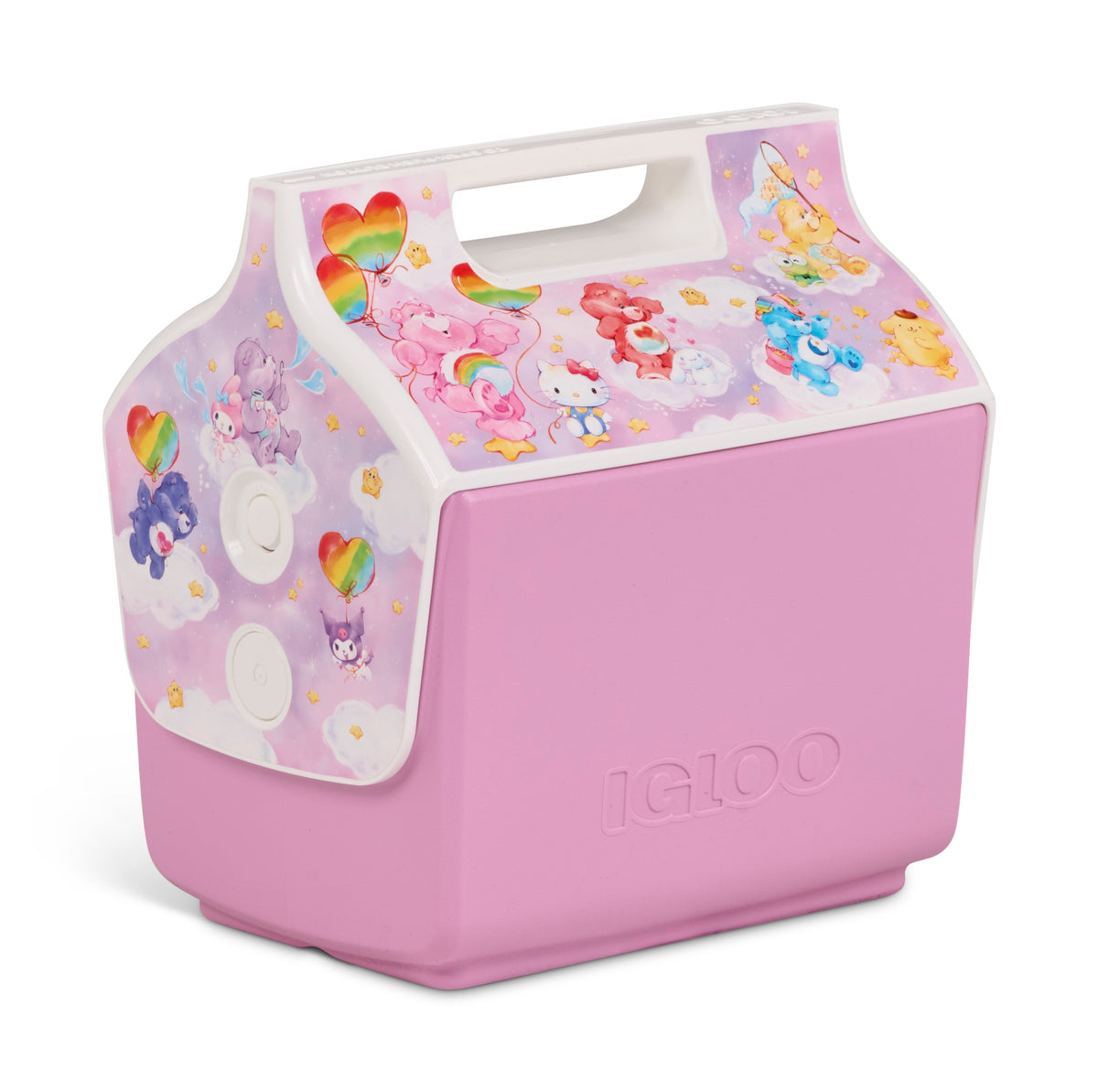 Hello Kitty and Friends x Care Bears Igloo Little Playmate 7 Qt Cooler Travel Igloo Products Corp   