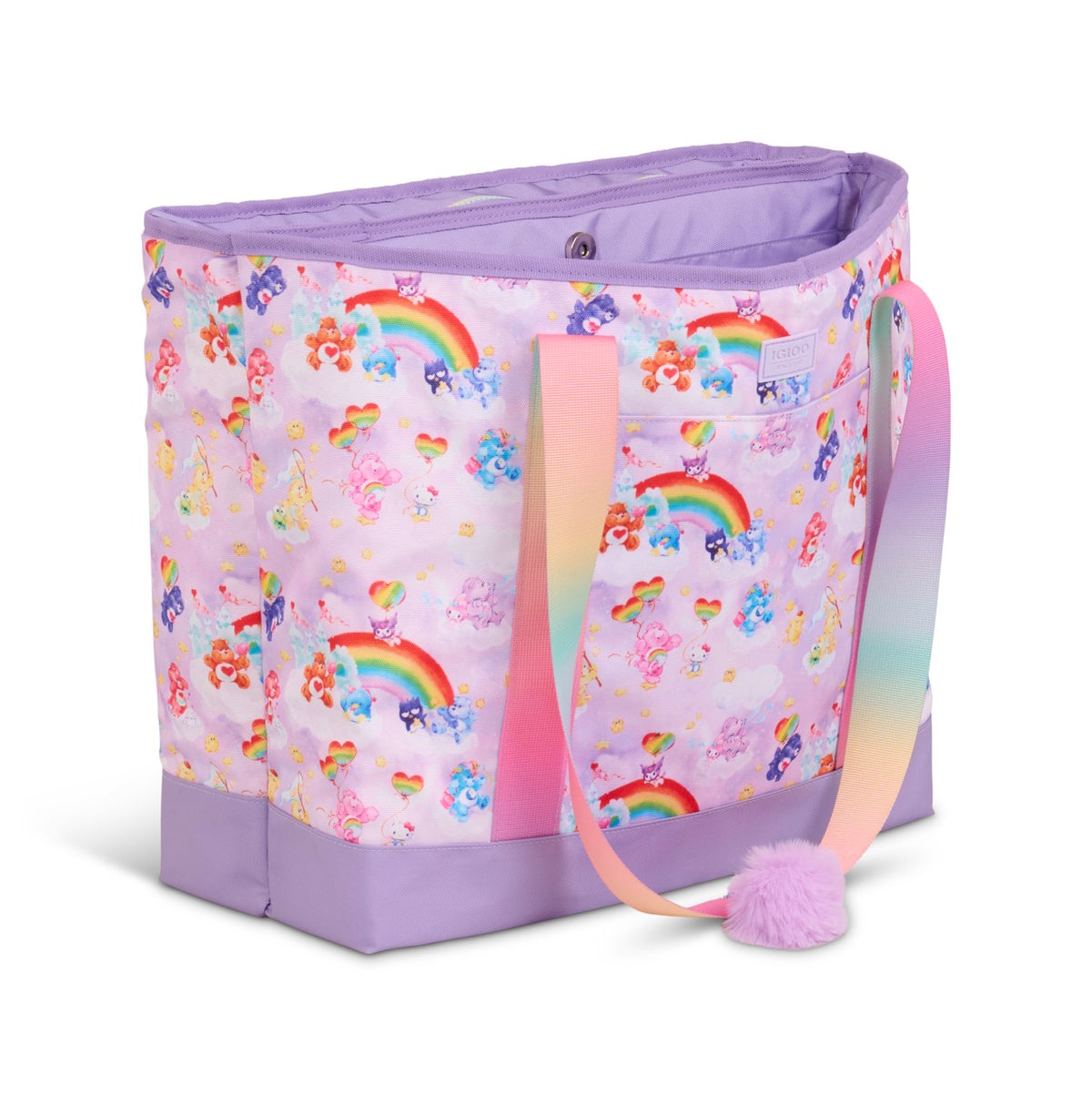 Hello Kitty and Friends x Care Bears Igloo Dual Tote Bag Cooler Travel Igloo Products Corp   