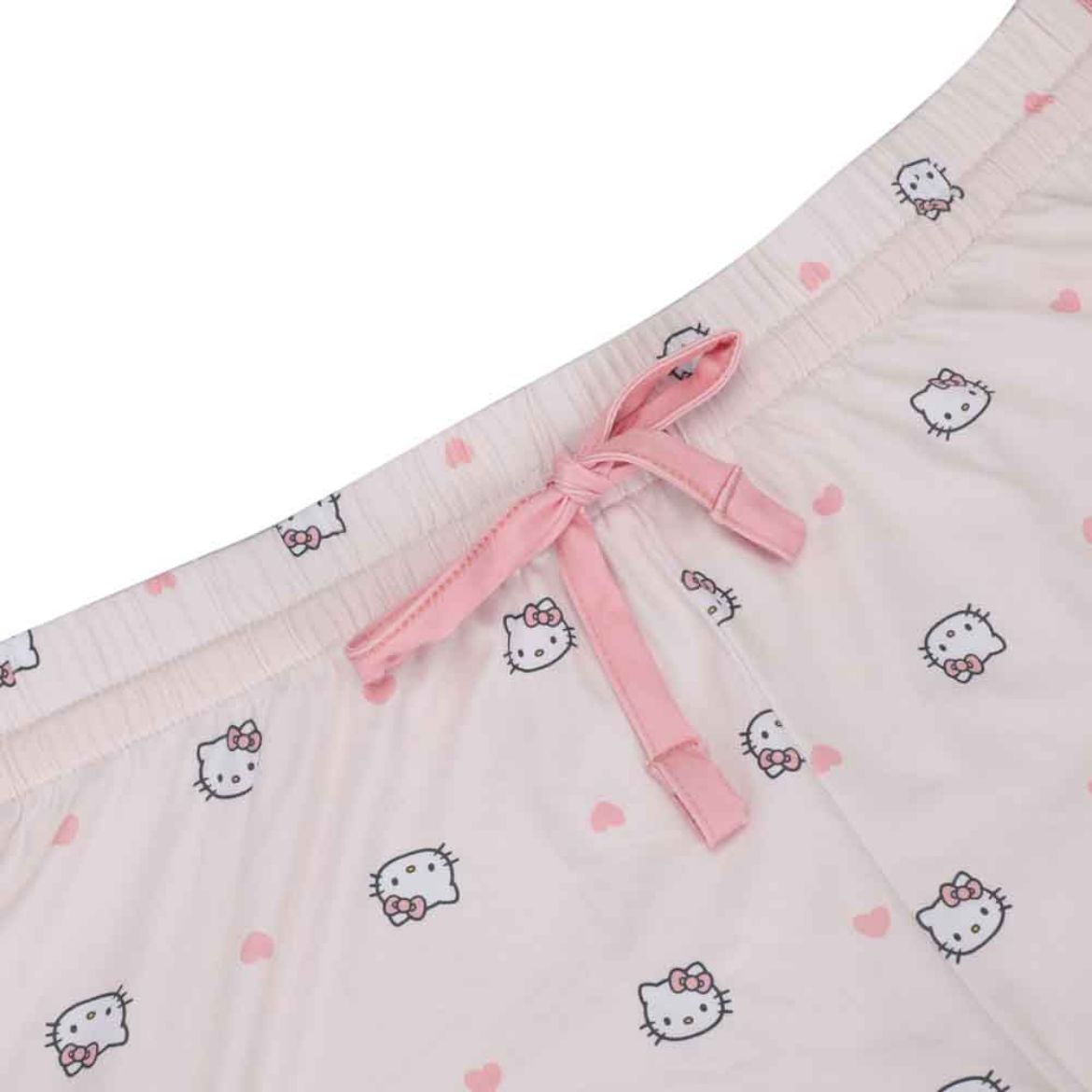 Hello Kitty 2-Pc Tank and Shorts Loungewear Set Apparel BIOWORLD   