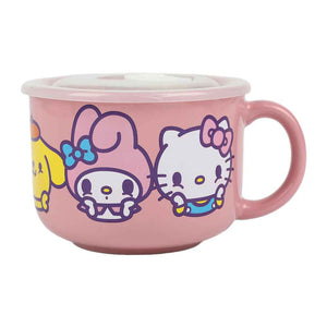 Hello Kitty and Friends 20oz Ceramic Soup Mug Home Goods BIOWORLD   