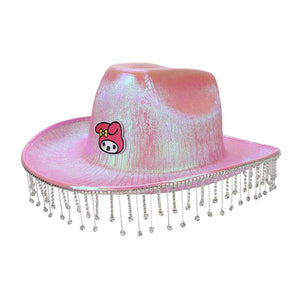 My Melody Pink Embellished Cowboy Hat Accessory BIOWORLD