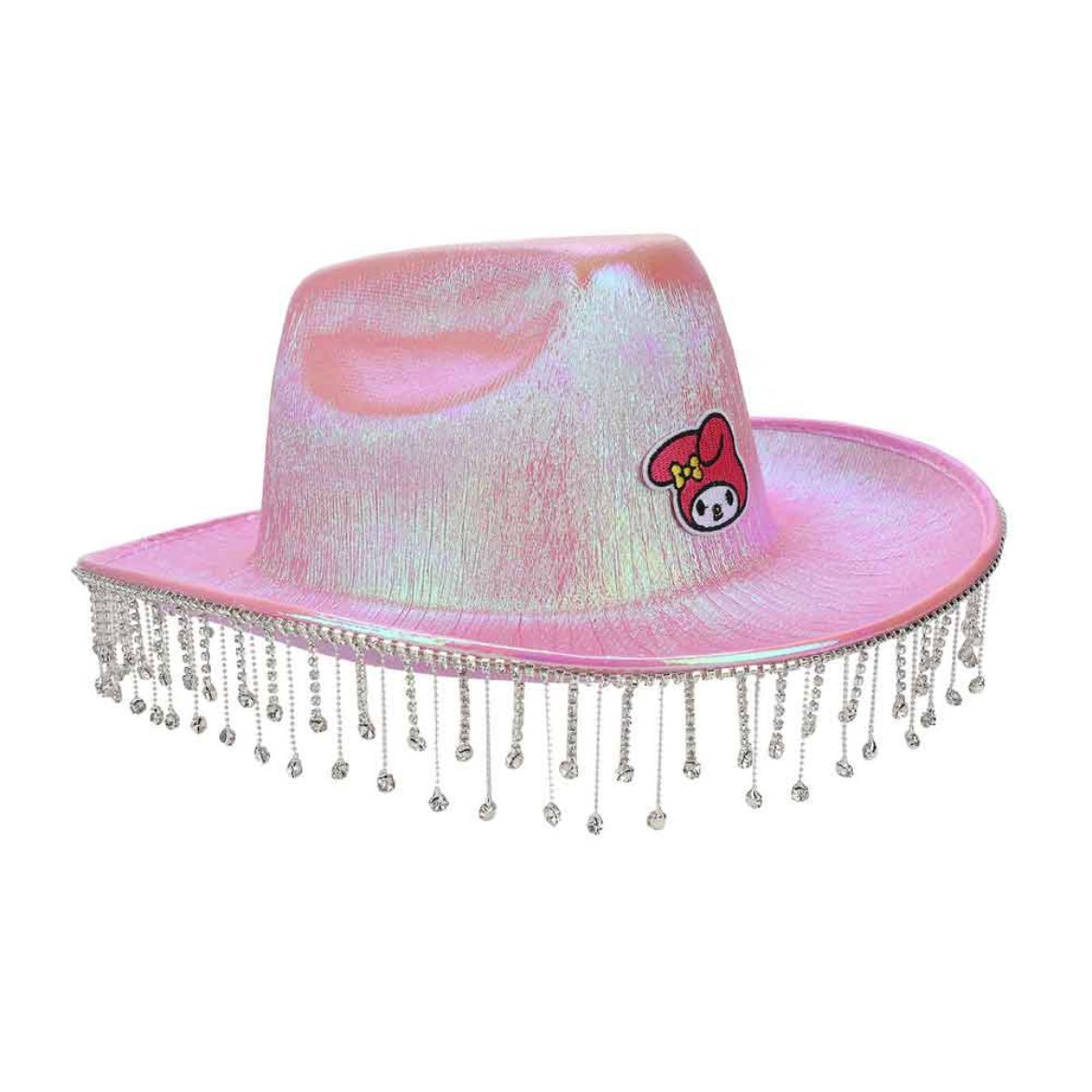 My Melody Pink Embellished Cowboy Hat Accessory BIOWORLD