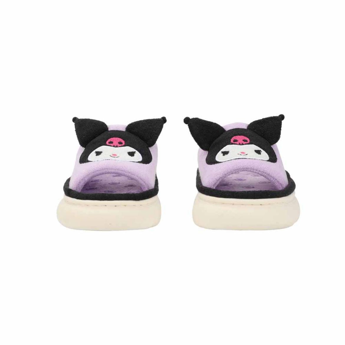 Kuromi 3D Cloud Loungewear Slides Shoes BIOWORLD   