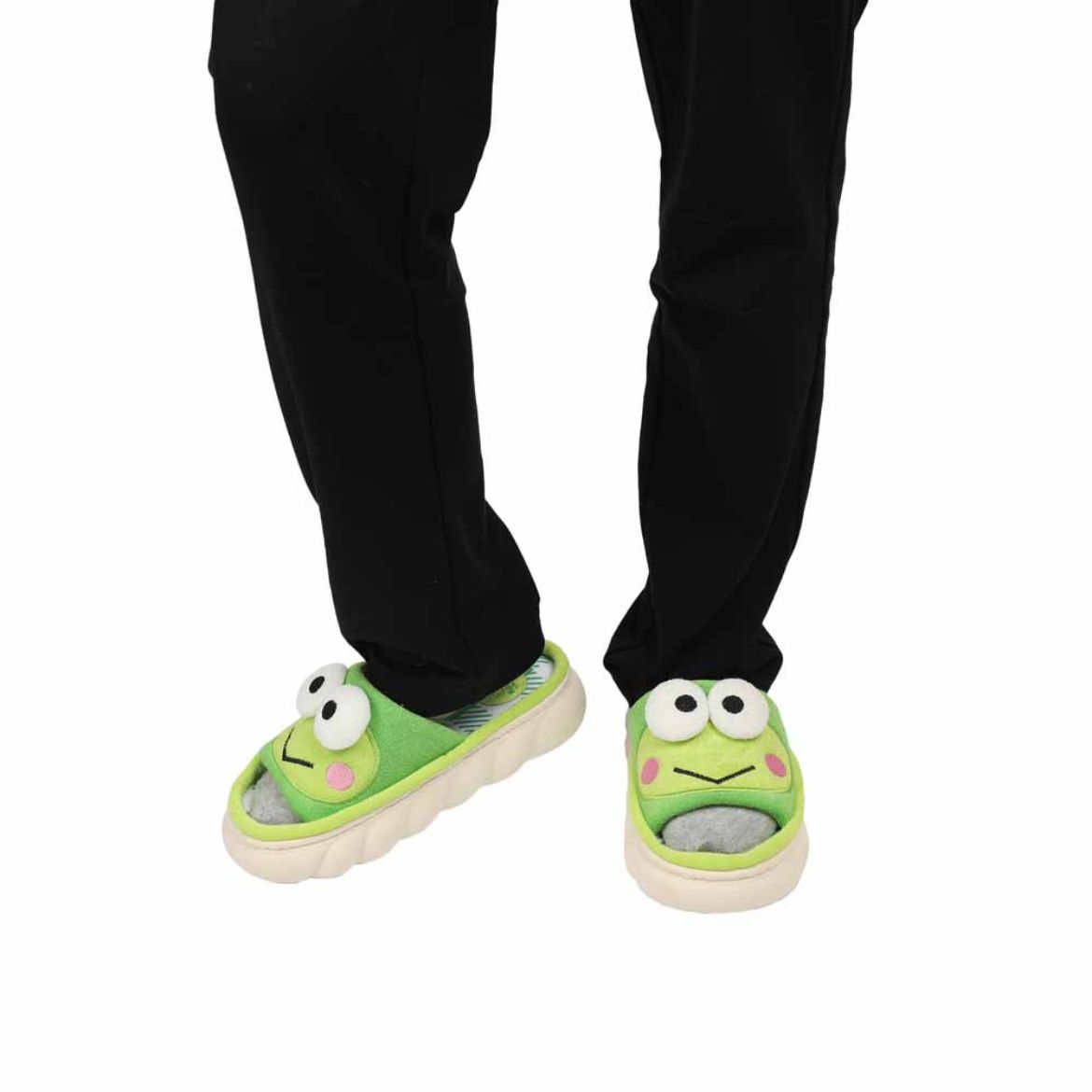 Keroppi 3D Cloud Loungewear Slides Shoes BIOWORLD   