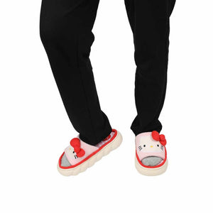 Hello Kitty 3D Cloud Loungewear Slides Shoes BIOWORLD   