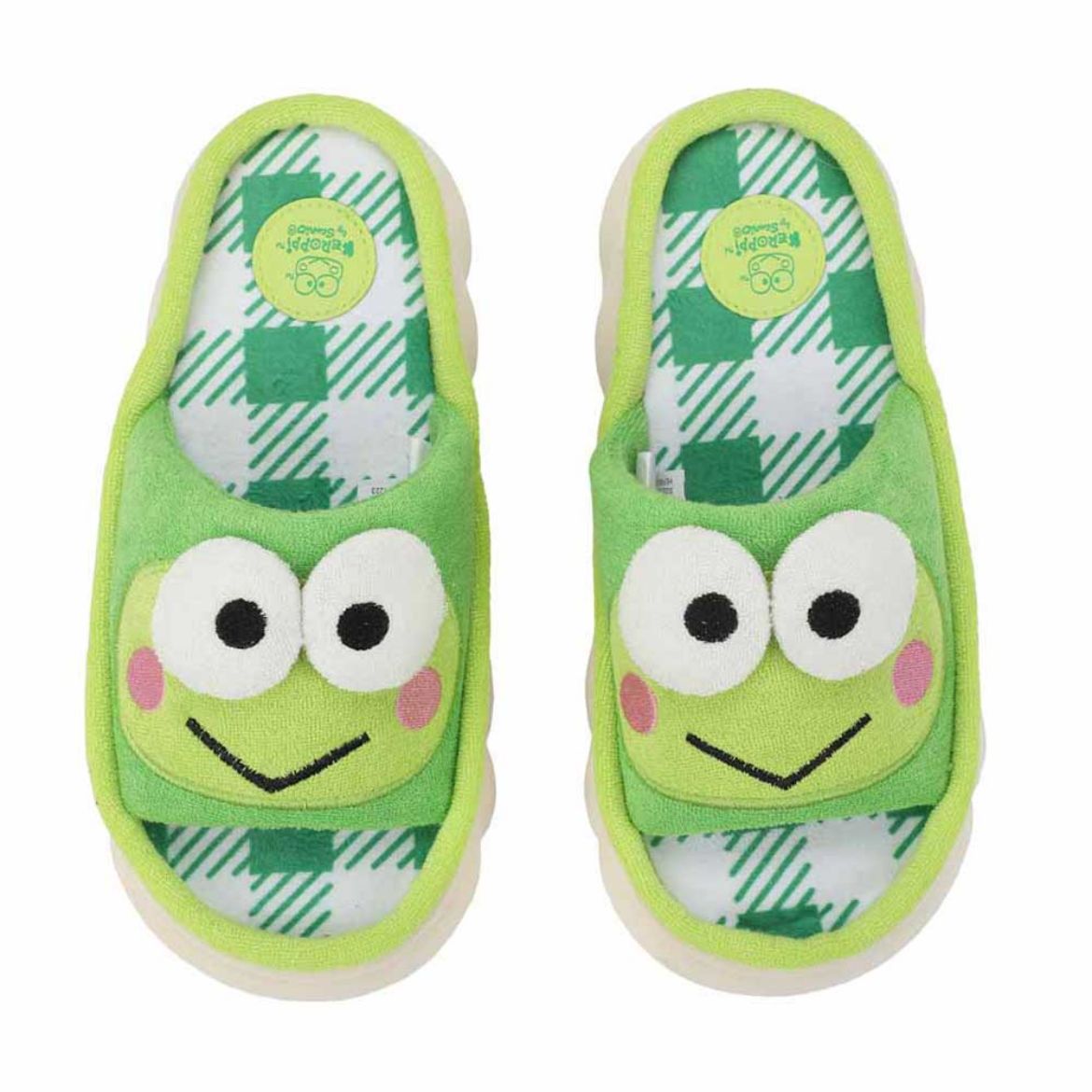 Keroppi 3D Cloud Loungewear Slides Shoes BIOWORLD   