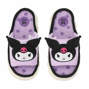 Kuromi 3D Cloud Loungewear Slides Shoes BIOWORLD   