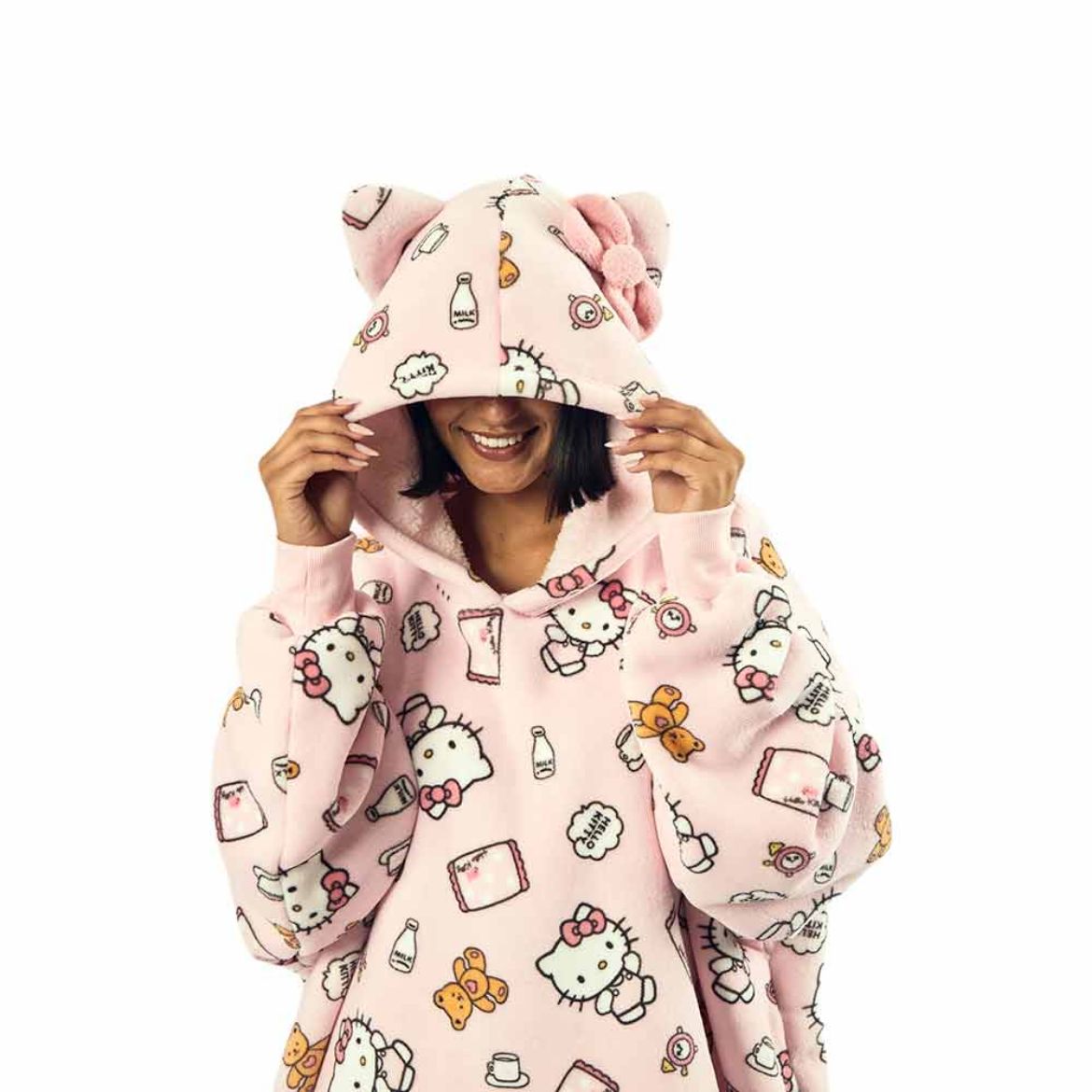 Hello Kitty Sleepy Time Lounge Hoodie Apparel BIOWORLD   