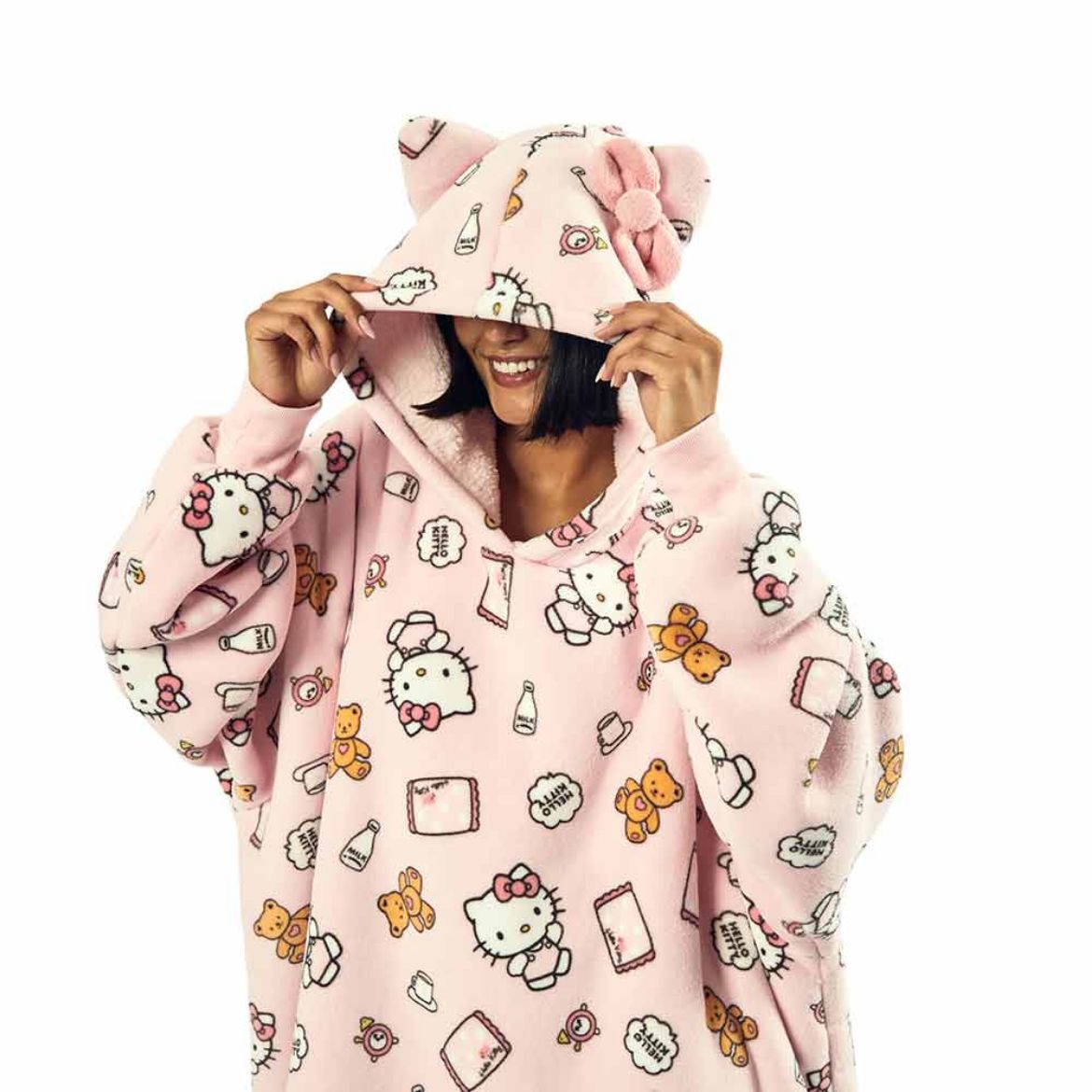 Hello Kitty Sleepy Time Lounge Hoodie Apparel BIOWORLD   