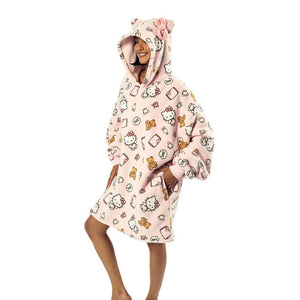 Hello Kitty Sleepy Time Lounge Hoodie Apparel BIOWORLD   