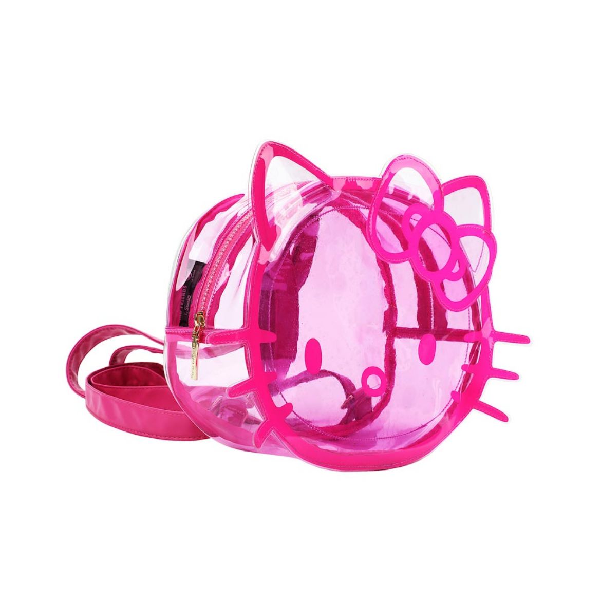 Hello Kitty Pink Clear Mini Backpack Bags BIOWORLD