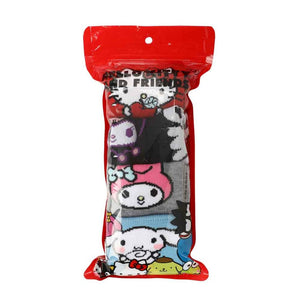 Hello Kitty and Friends 4-Pc Crew Sock Set Accessory BIOWORLD