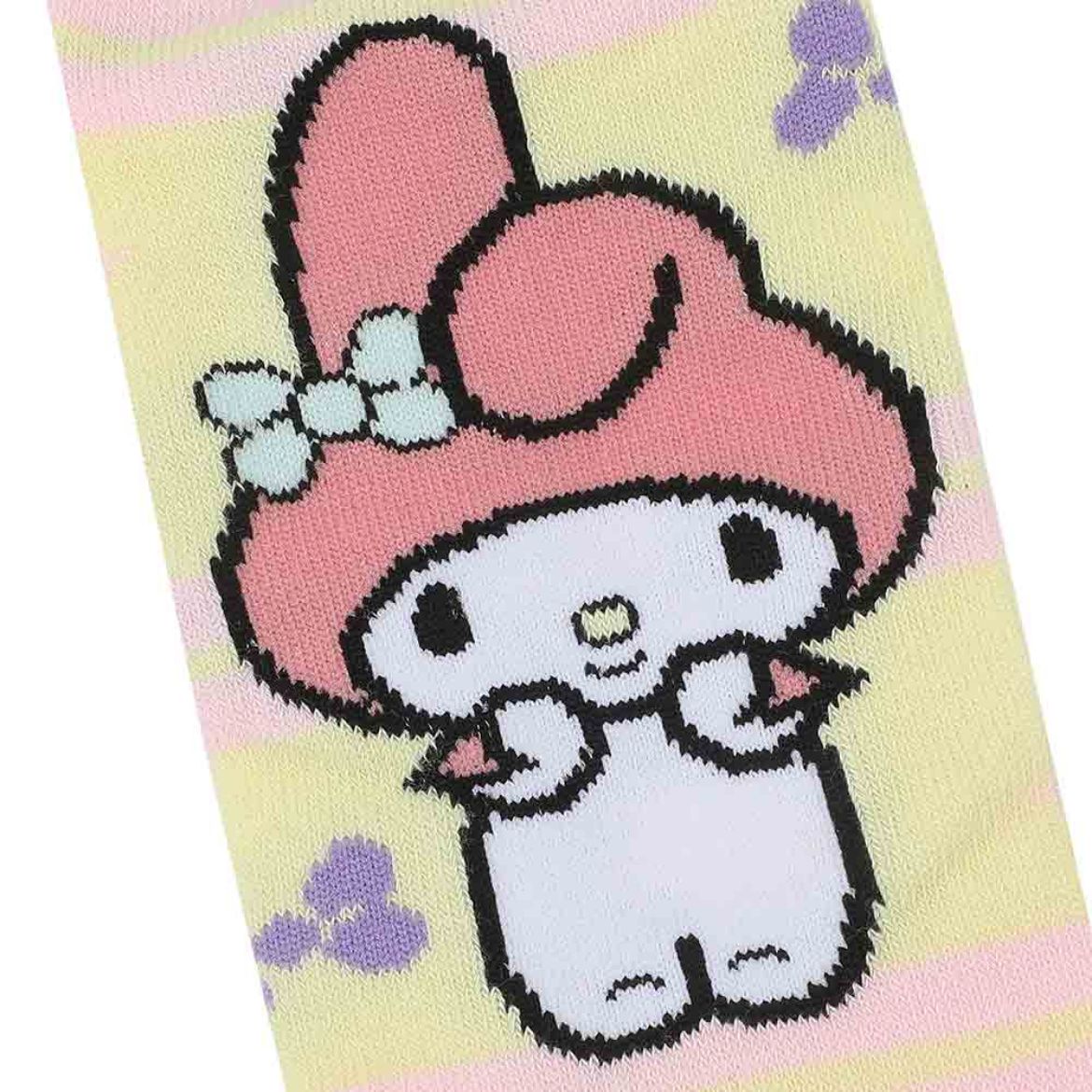 Hello Kitty and Friends 5-Pc Frilly Ankle Sock Set Accessory BIOWORLD