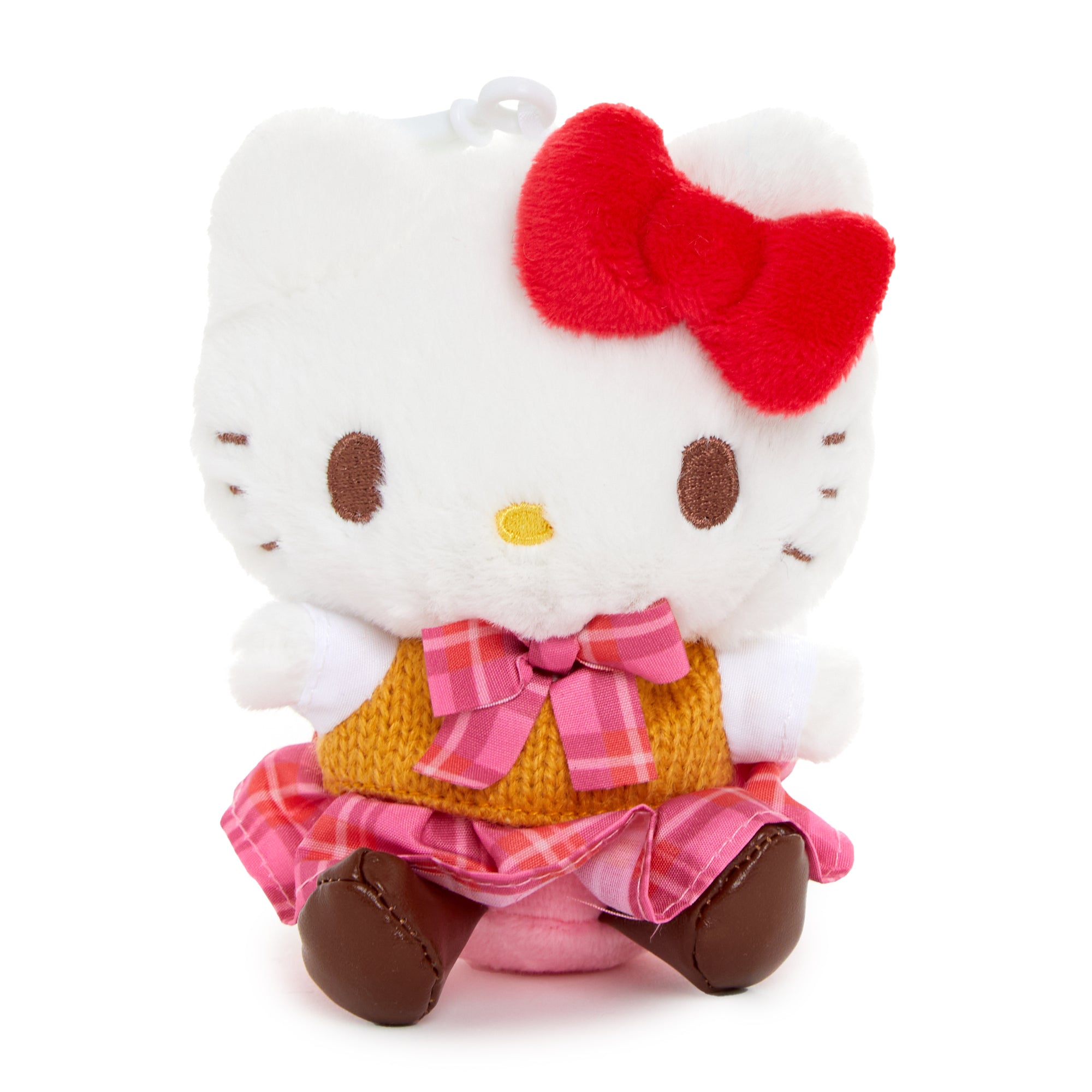 Hello Kitty Mascot Clip (Uniform Series) Plush NAKAJIMA CORPORATION   