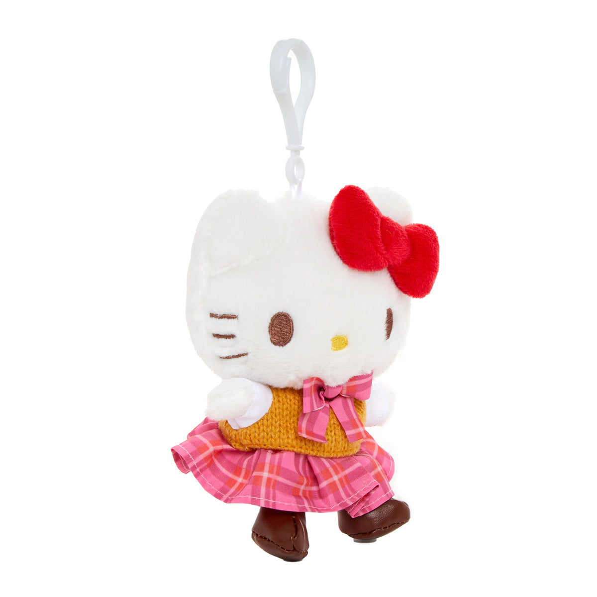 Hello Kitty Mascot Clip (Uniform Series) Plush NAKAJIMA CORPORATION   