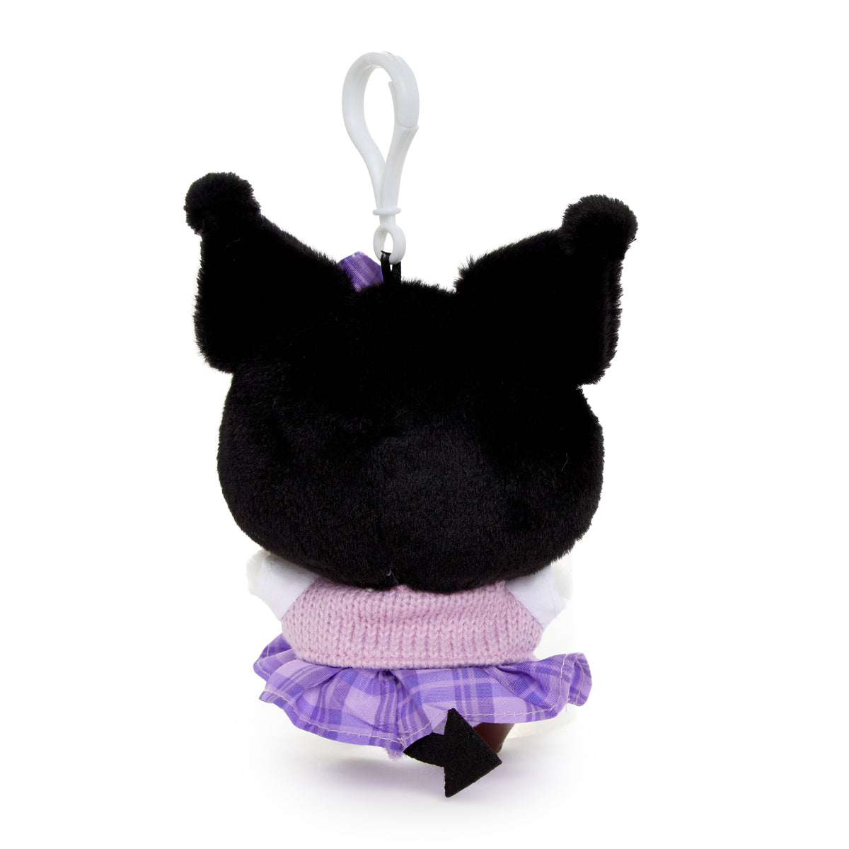 Kuromi Mascot Clip (Uniform Series) Plush NAKAJIMA CORPORATION   