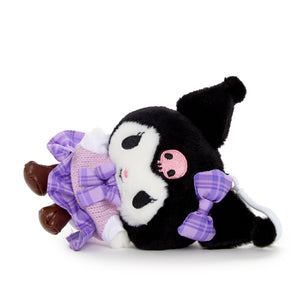 Kuromi Mascot Clip (Uniform Series) Plush NAKAJIMA CORPORATION   