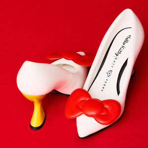 Hello Kitty x Katy Perry Bow Heel (White) Shoes Katy Perry Collections   