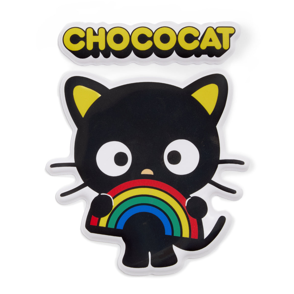 Chococat x Pipsticks Big Puffy Sticker Stationery Pipsticks Inc   