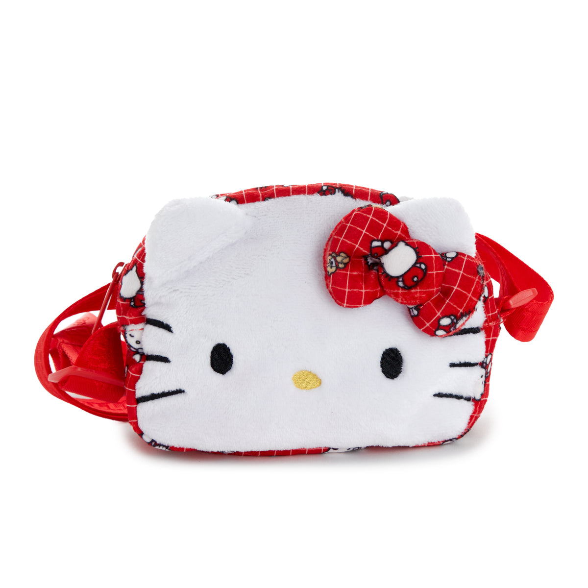 Hello Kitty Plush Crossbody Bag (Ruby Red Series) Bags NAKAJIMA CORPORATION   