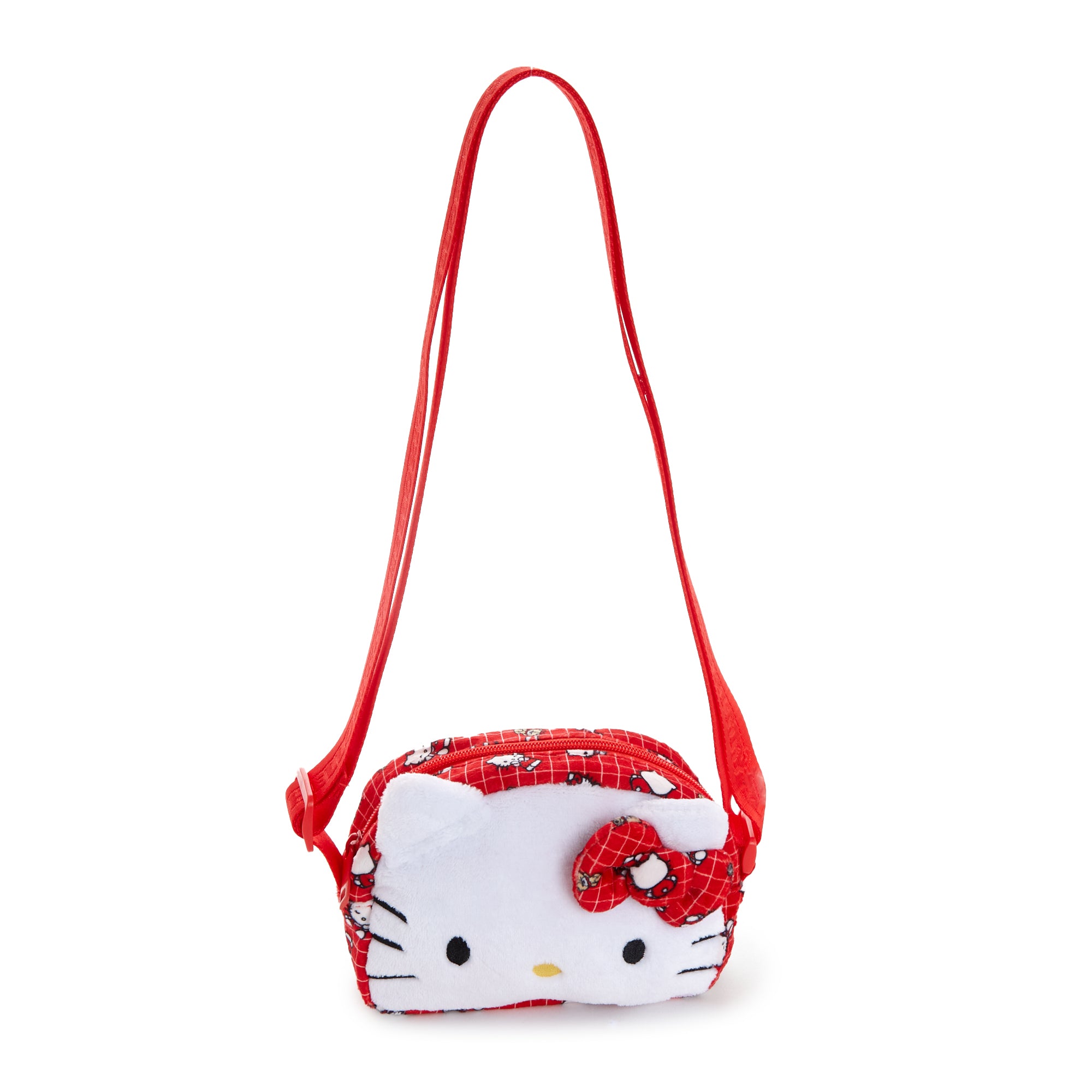 Hello Kitty Plush Crossbody Bag (Ruby Red Series) Bags NAKAJIMA CORPORATION   