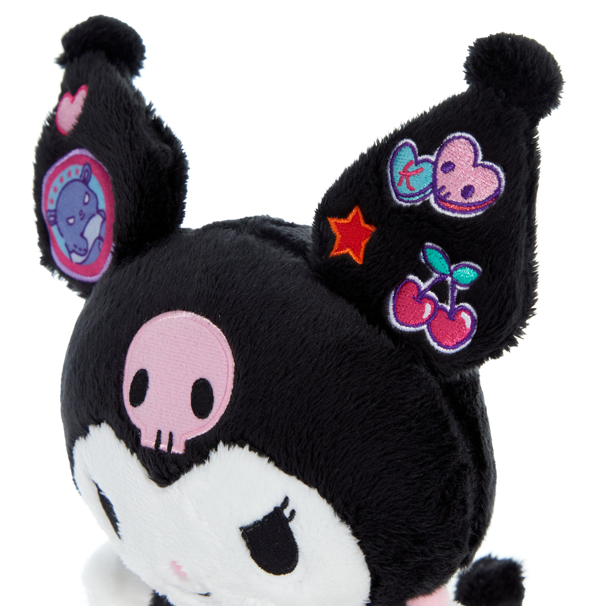 Kuromi 7&quot; Plush (Applique Fun) Plush NAKAJIMA CORPORATION   