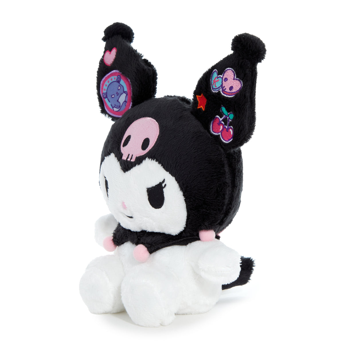 Kuromi 7&quot; Plush (Applique Fun) Plush NAKAJIMA CORPORATION   