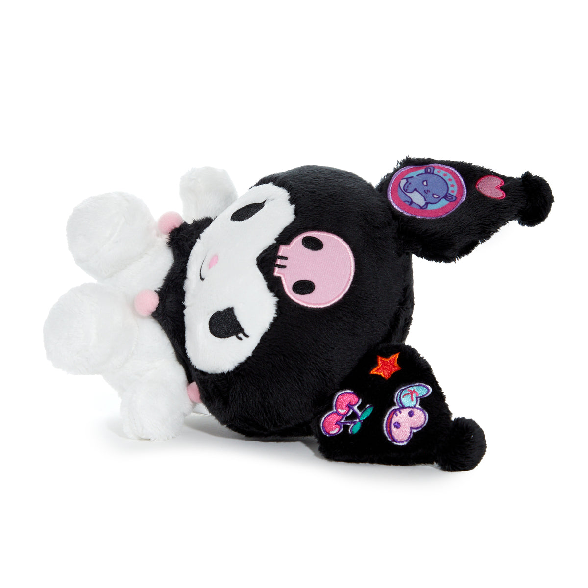 Kuromi 7&quot; Plush (Applique Fun) Plush NAKAJIMA CORPORATION   