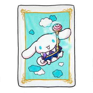 Cinnamoroll Magic Wand Throw Blanket Home Goods BIOWORLD   