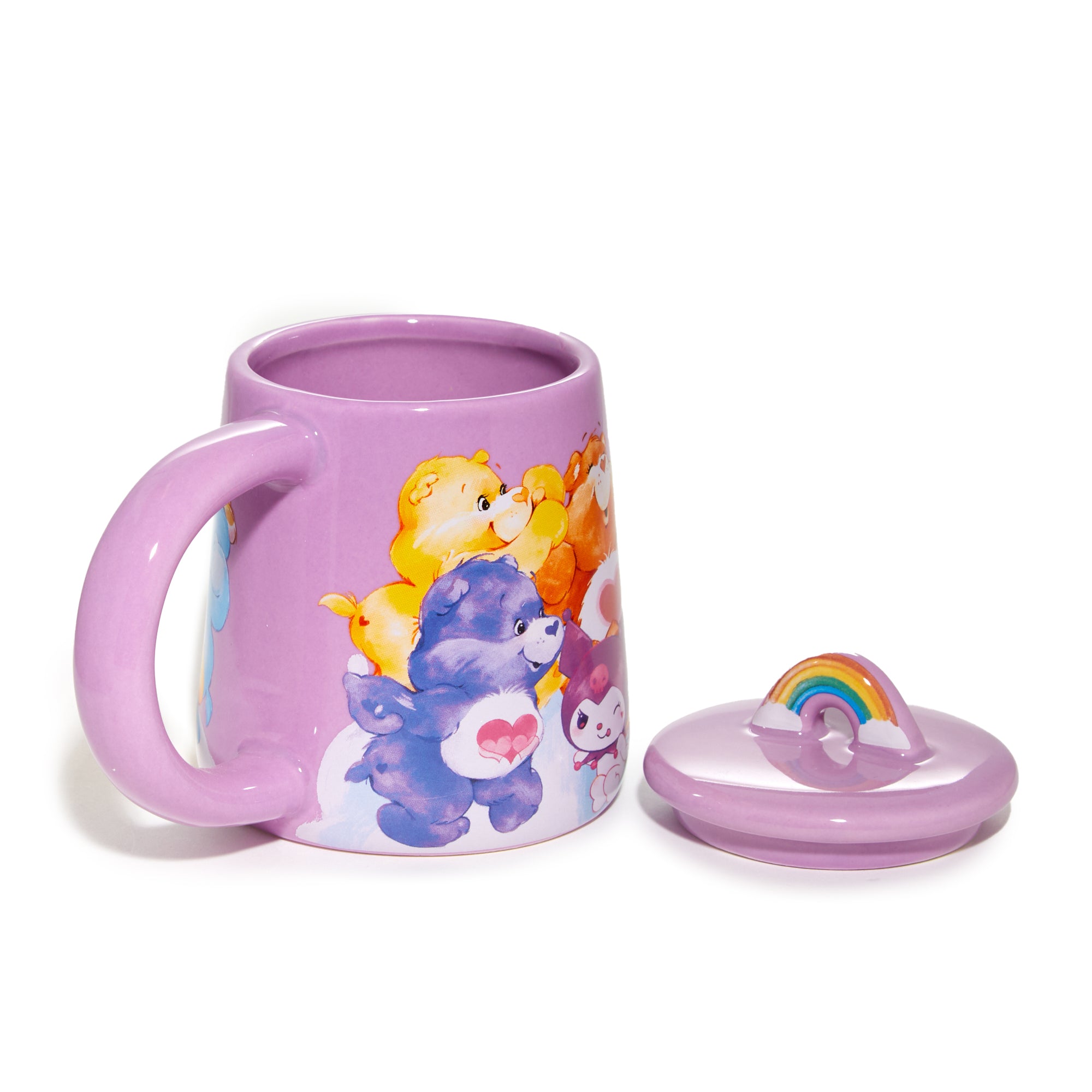 Hello Kitty and Friends x Care Bears Lidded Mug Home Goods BIOWORLD   