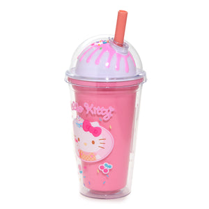 Hello Kitty Ice Cream Dome Acrylic Tumbler Home Goods BIOWORLD   